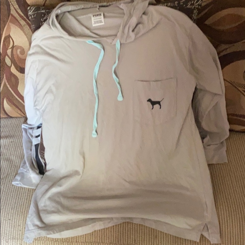 Pink sz Small hoodie